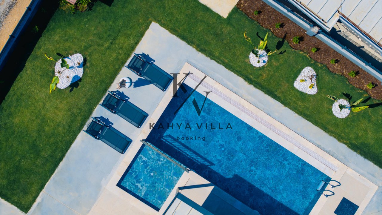 Villa Zara 5 | Fethiye Çalış’ta Taş Mimarili, Özel Havuzlu 4 Kişilik Villa