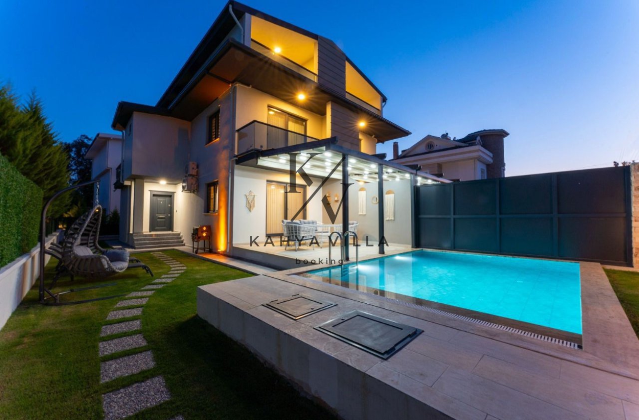 Villa Pera | Fethiye Çalış’ta 6 Kişilik Özel Havuzlu Lüks Villa