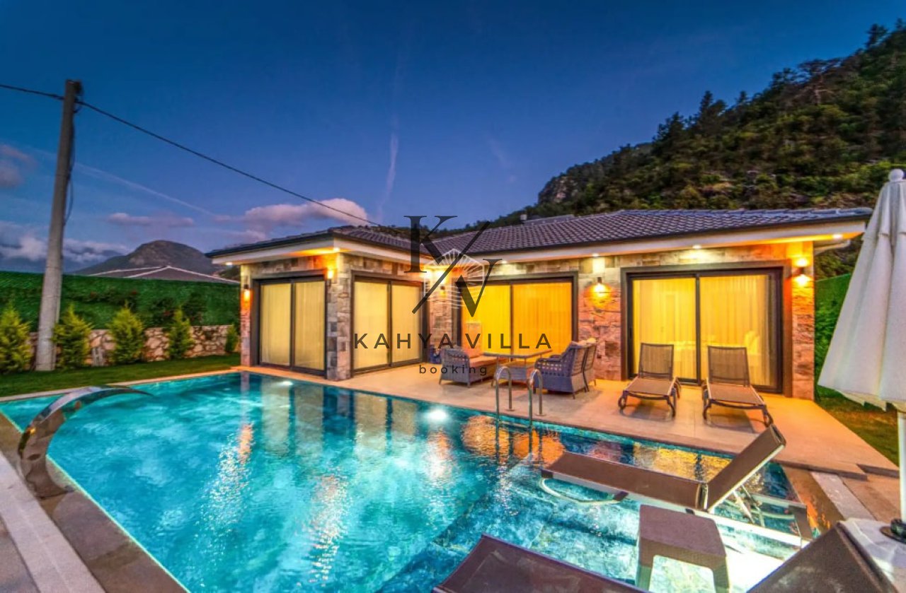 Villa Holly 1, Fethiye Kayaköy Bölgesinde Bulunan 4 Kişi Kapasiteli Özel Havuzlu Villamızdır