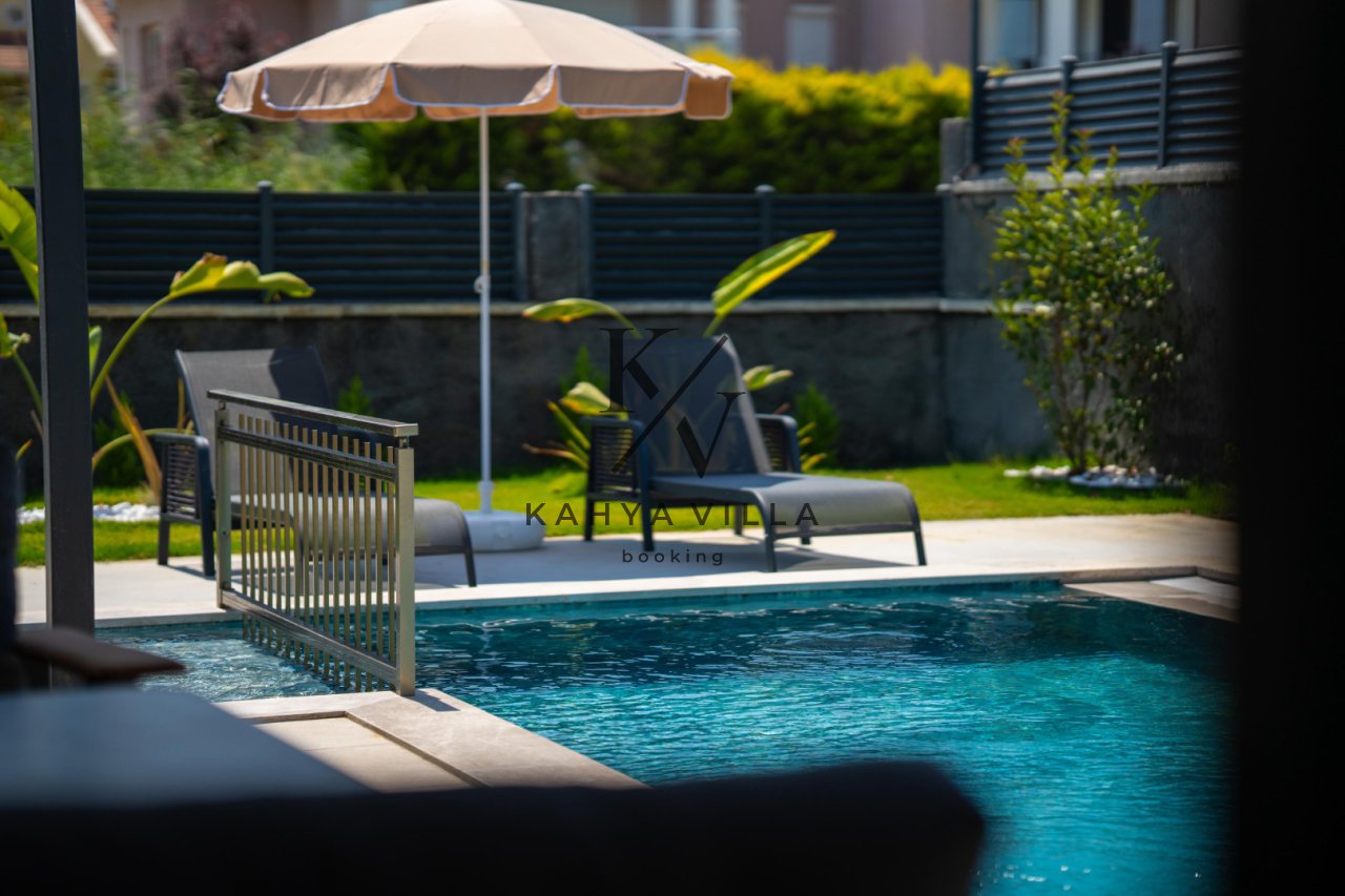 Villa Zara 4 | Fethiye Çalış’ta Taş Mimarili, Özel Havuzlu 4 Kişilik Villa