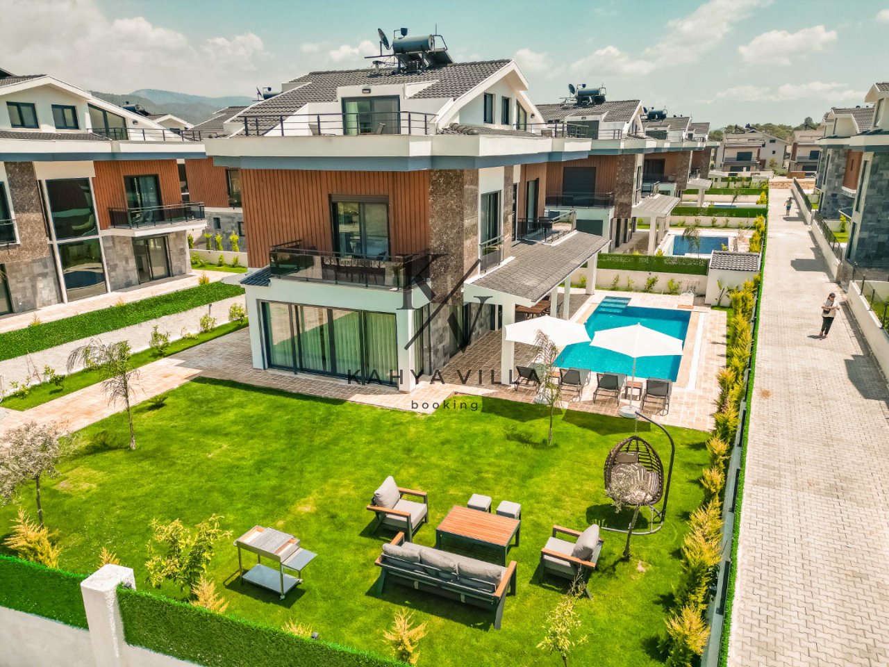 Villa Galaksi Dünya 2 | Fethiye’de Denize Yakın, 4 Süit Odalı Lüks Villa