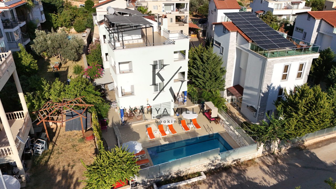 Villa Nordic Dream | Kalkan Kalamar'da 12 Kişilik Lüks Deniz Manzaralı Villa