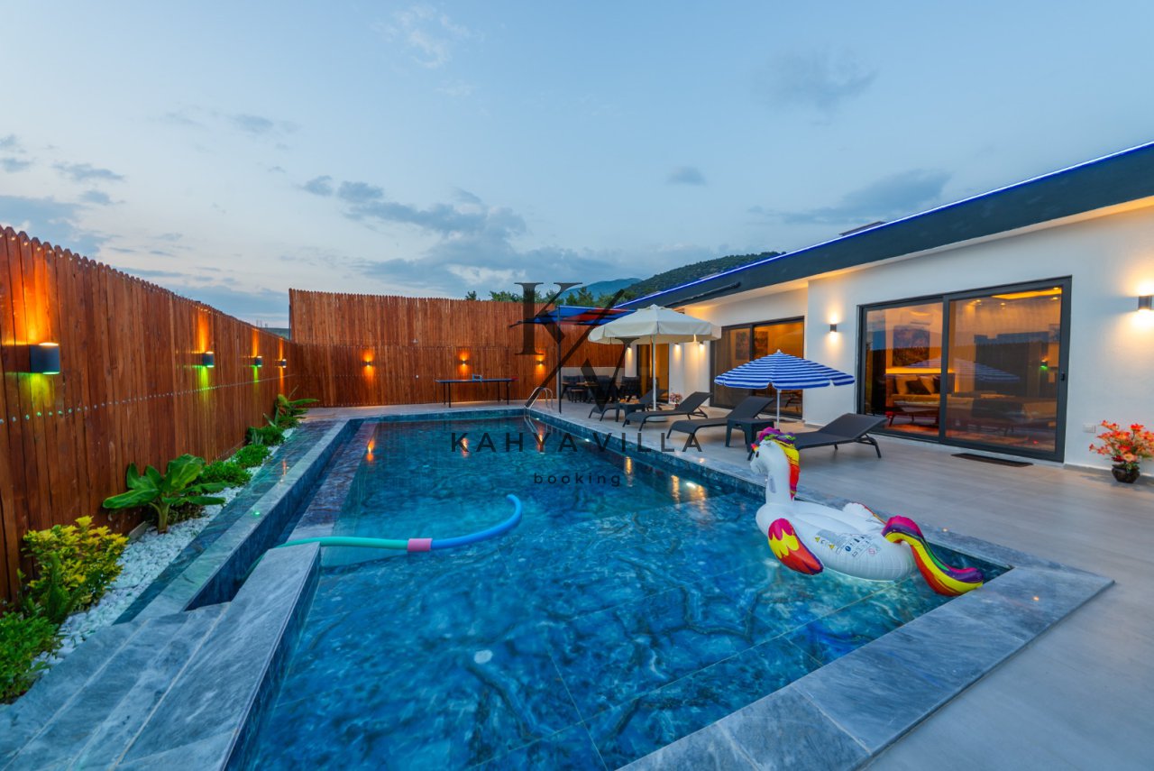 Villa İnziva 2 ,Kalkan Çavdır Bölgesinde Bulunan Tatil Villası