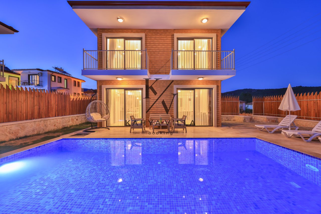 Villa Orange 1, Kaş Çukurbağ Bölgesinde Bulunan 4 Kişi Kapasiteli Özel Havuzlu  Villamızdır