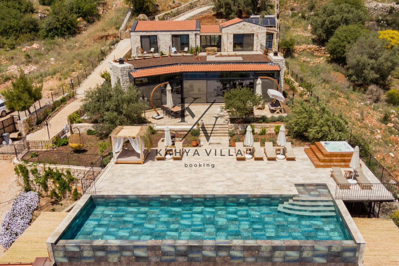 Villa Silver Home | 10 Kişilik Deniz Manzaralı Ultra Lüks Villa