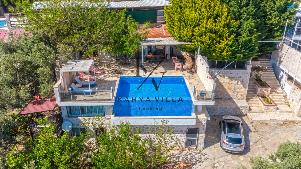 Villa Star Light 3, Kalkan İslamlar Mevkiinde Bulunan 3 Yatak Odalı 6 Kişi Kapasiteli Doğa Ve Deniz Manzaralı Tatil Villası