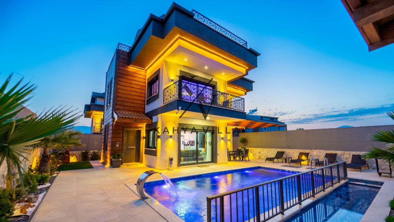 Villa Karaşal 2, Fethiye Seydikemer Bölgesinde Bulunan 6 Kişi Kapasiteli Lüx Tatil Villası