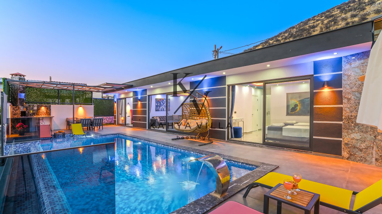 Villa Grace, Kalkan Yeşilköy Bölgesinde Bulunan ,Jakuzili,4 Kişi Kapasiteli Villamızdır