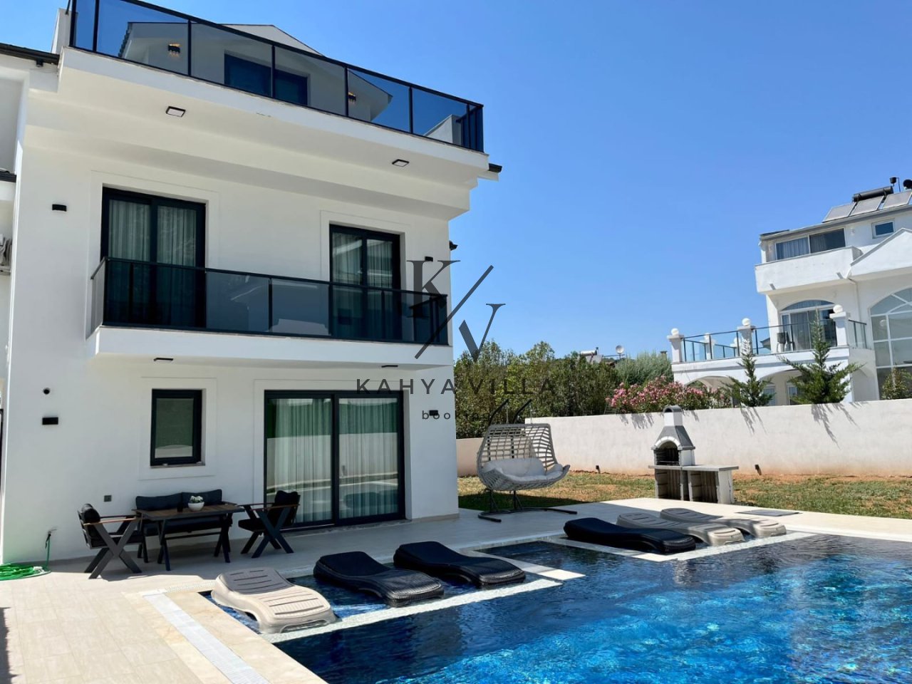 Villa Pachira 2, Fethiye Ovacık Mevkiinde Bulunan 6 Kişi Kapasiteye Sahip Doğa Manzaralı Villa