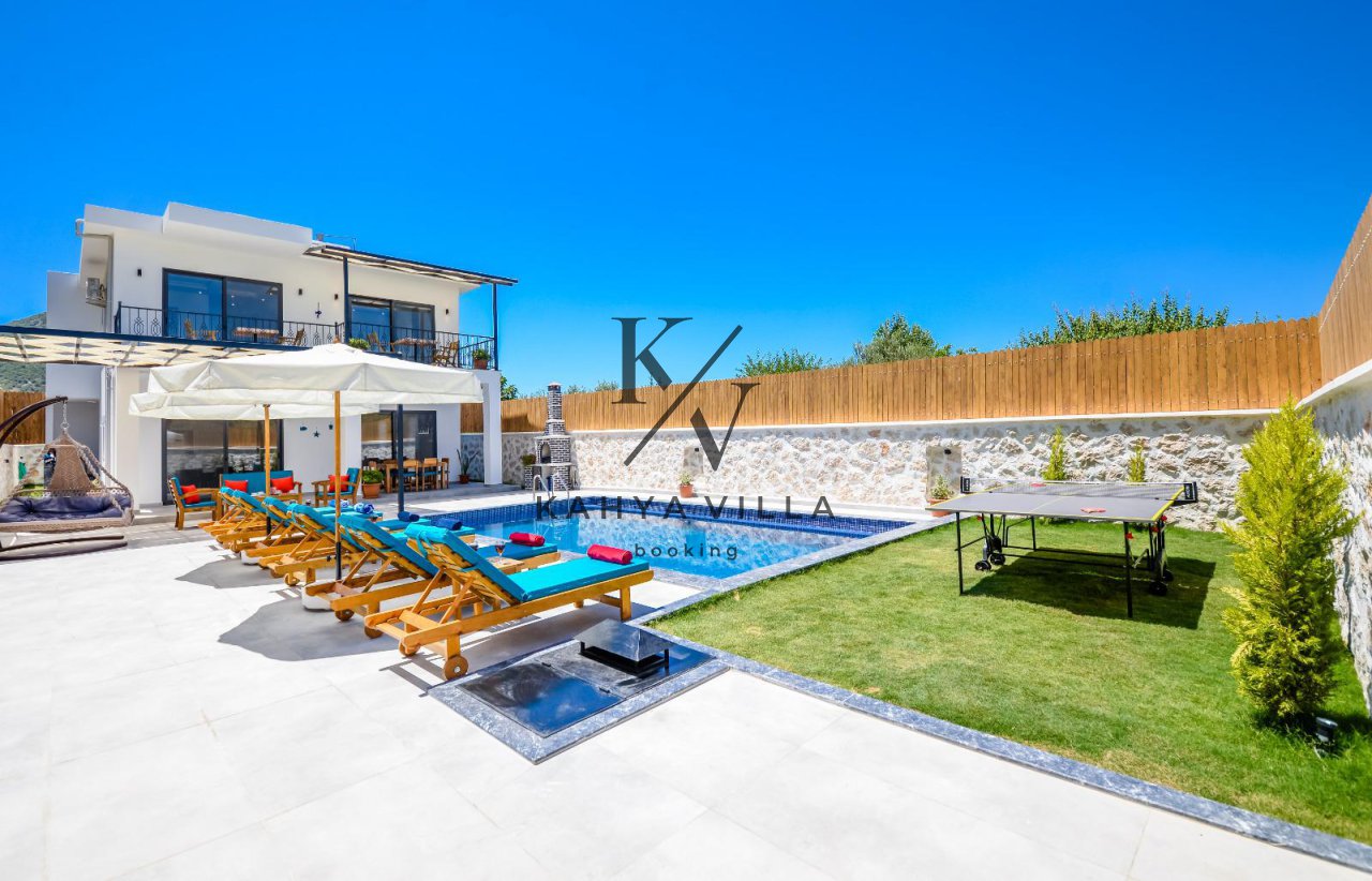 Villa Efdal, Kalkan Bezirgan Bölgesinde Bulunan 6 Kişi Kapasiteli Villa