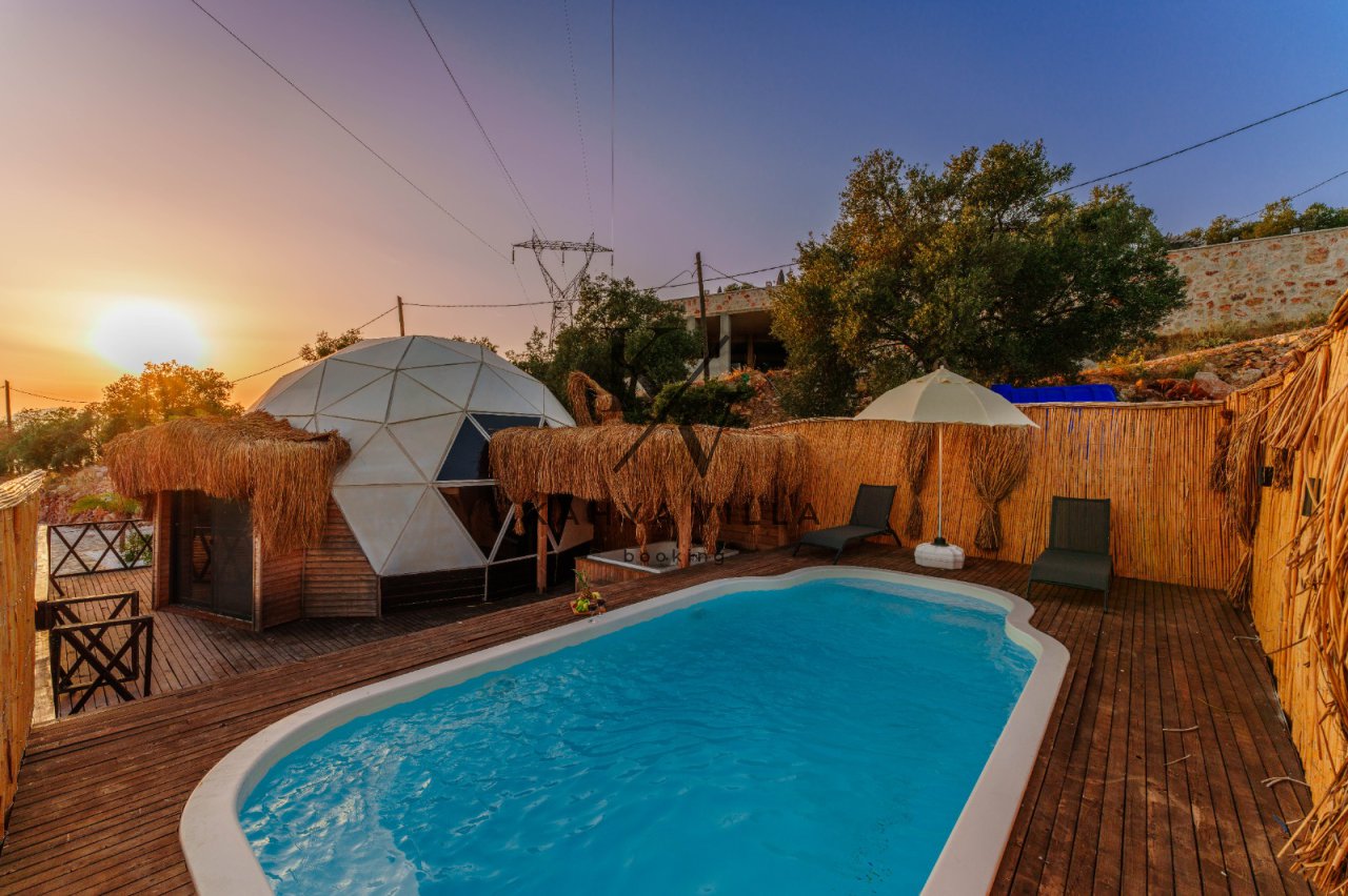 Villa Dome A/3 Kalkan Üzümlü | 2 Kişilik Özel Havuzlu Balayı Villası