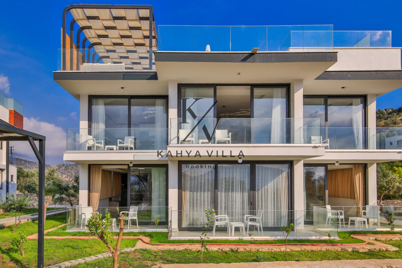 Villa Eda Kışla, Kalkan Kışla Bölgesinde Bulunan 6 Kişi Kapasiteli Deniz Manzaralı Villa