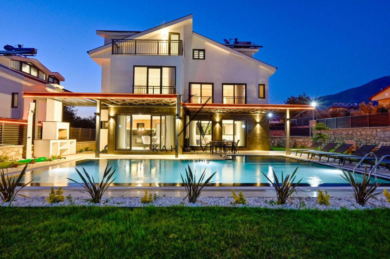 Villa Luna Vista 3, Fethiye Hisarönü Bölgesinde Bulunan 8 Kişi Kapasiteli Lüx Villa