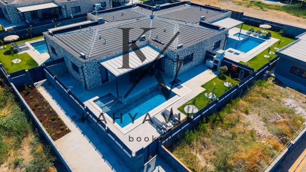 Villa Zara 2 | Fethiye Çalış’ta Taş Mimarili, Özel Havuzlu 4 Kişilik Villa
