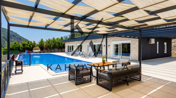 Villa Health  | Kalkan Sarıbelen’de Özel Havuzlu Lüks Tatil Villası