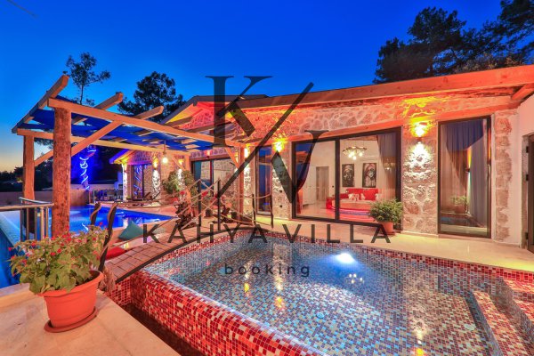 Villa Breathe , Kalkan İslamlar Bölgesinde Bulunan 2 Yatak Odalı Muhafazakar Villa