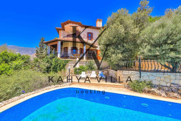 Villa Cindy , Kaş Çukurbağ Yarımadası Bölgesinde Bulunan Deniz Manzaralı Tatil Villası