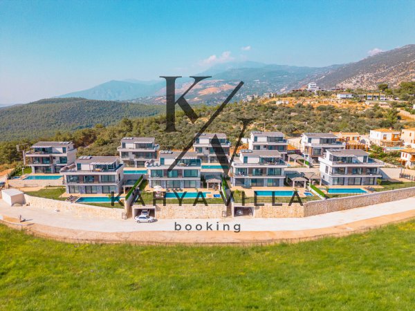 Villa Zümrüt Kalkan , Kaş Kalkan Bölgesinde, Geniş Aileye uygun Deniz Manzaralı Tatil Villası