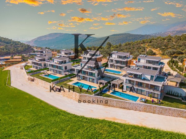 Villa Yakut Kalkan , Kaş Kalkan Bölgesinde, Geniş Aileye uygun Deniz Manzaralı Tatil Villası
