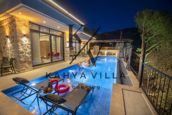 Villa Oliva , Kalkan İslamlar Bölgesinde Bulunan 4 Kişilik Doğa Manzaralı Tatil Villası