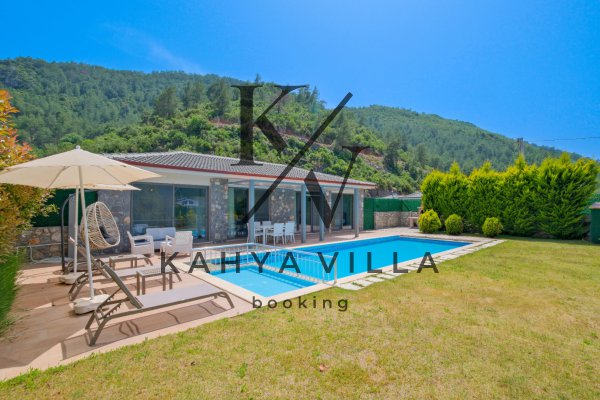 Villa Life 1 | Fethiye Kayaköy’de Jakuzili, Çocuk Havuzlu ve 4 Kişilik Korunaklı Villa
