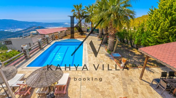 Villa Star Light 2, Kalkan İslamlar Mevkiinde Bulunan 3 Yatak Odalı 6 Kişi Kapasiteli Doğa Ve Deniz Manzaralı Tatil Villası