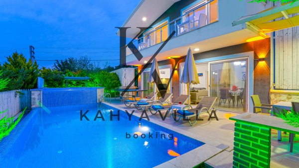 Villa Kahya 4, Kalkan Üzümlü'de Muhafazakar Tatil Villası