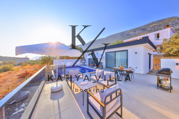 Villa Alice ,Kaş Gökseki Bölgesinde Bulunan Deniz Manzaralı Balayı Villası