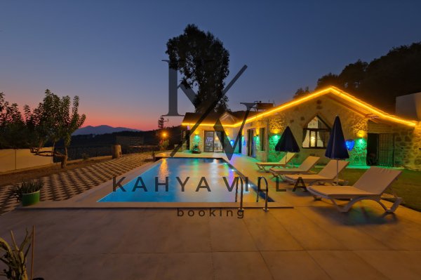 Villa Dolaşma | Seydikemer’de Jakuzili ve Saunalı Muhafazakâr Tatil Villası